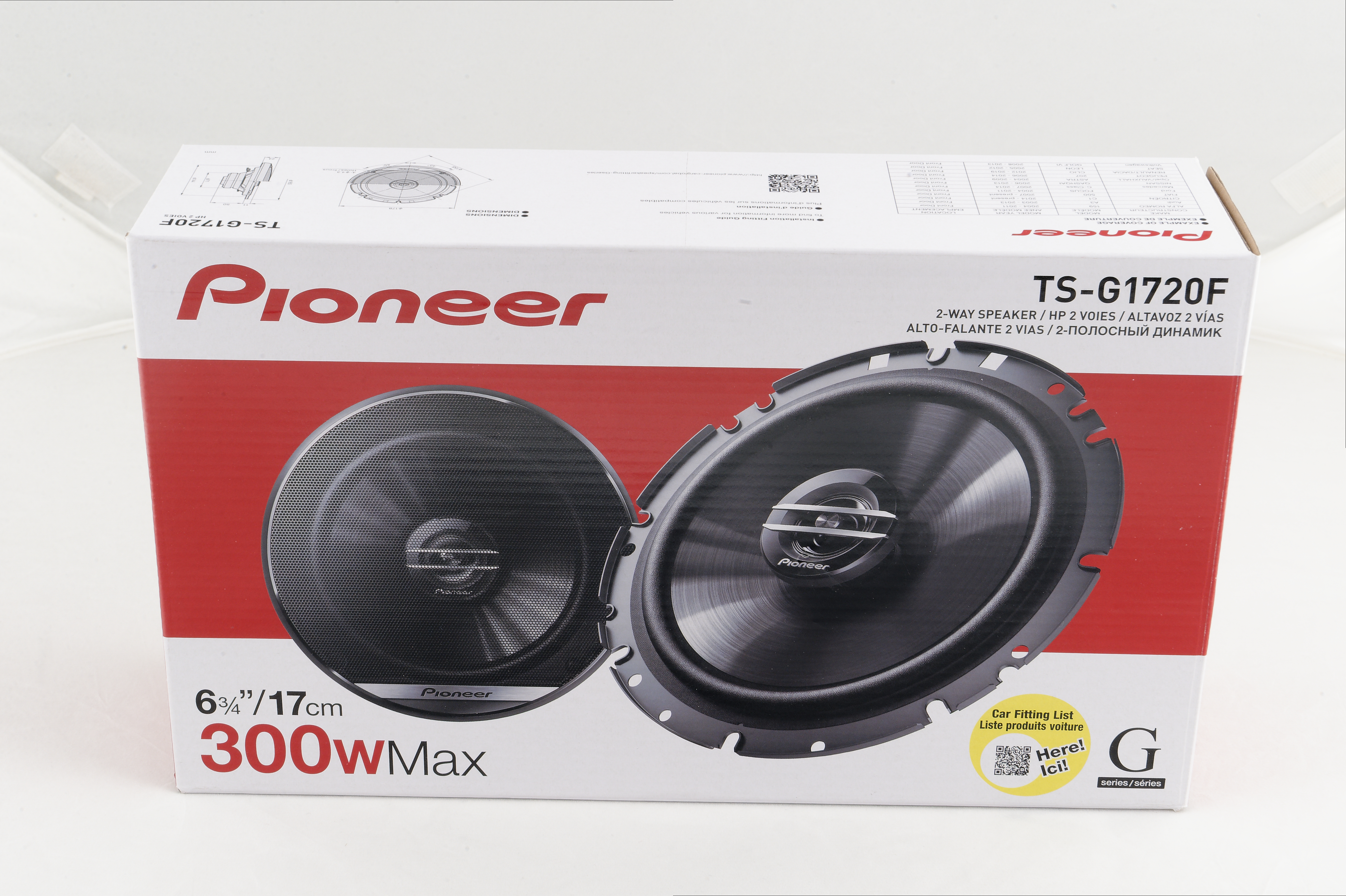 Pioneer Haut parleurs 16.5 cm Tsg-1720F pas cher - Haut-parleurs