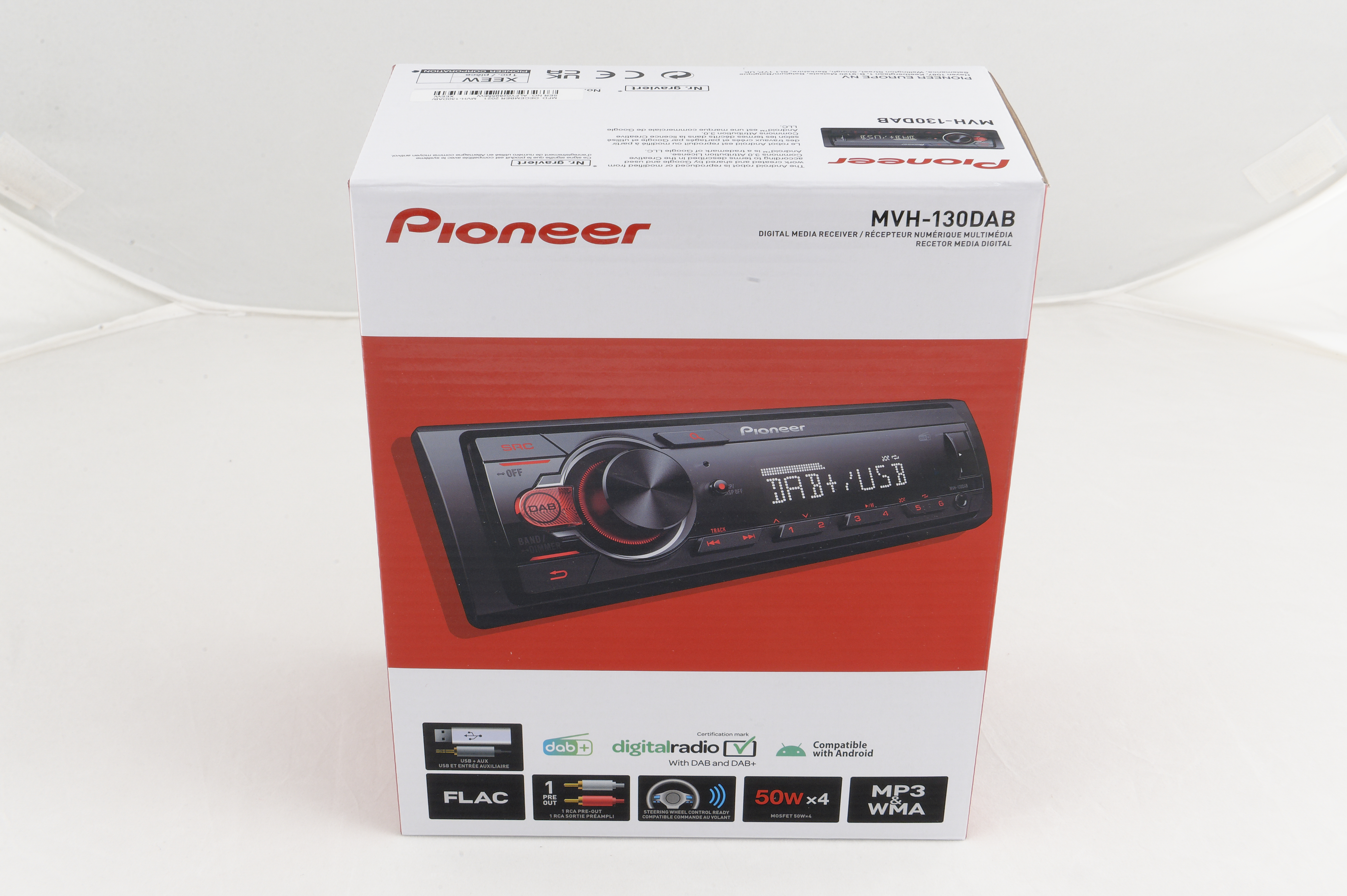 PIONEER MVH-130DAB Car stereo