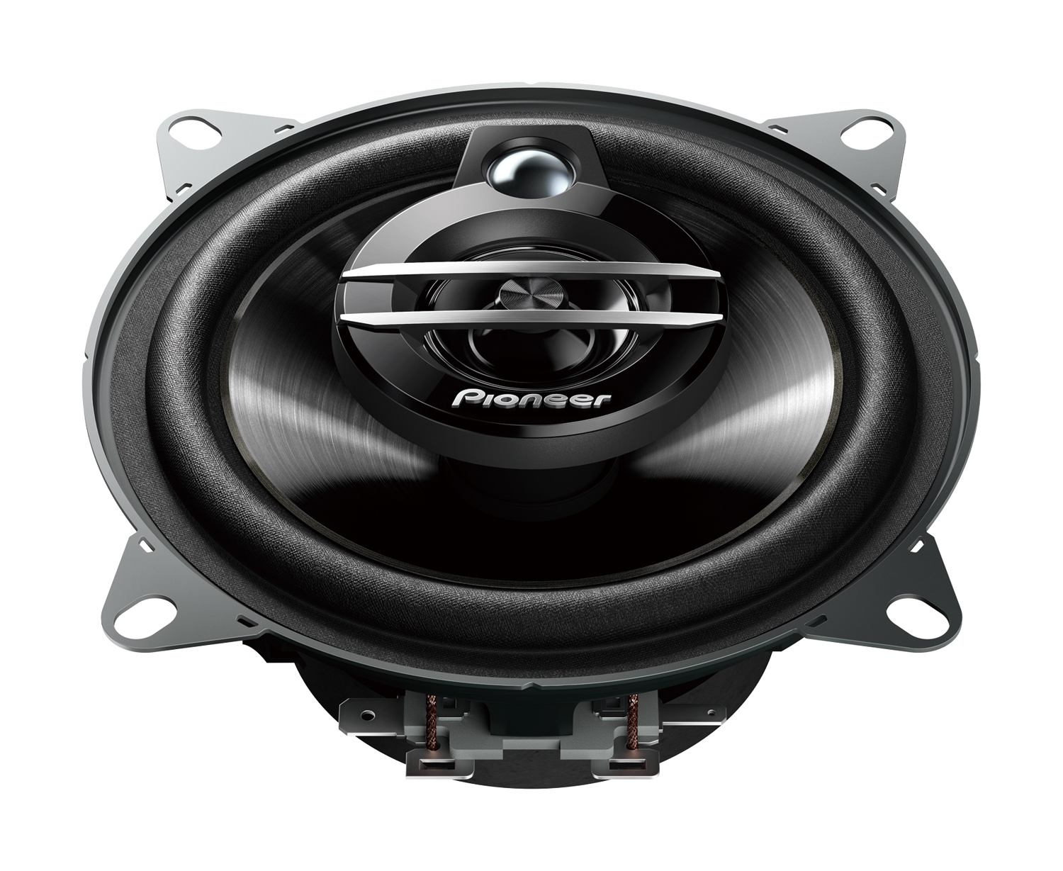 Pioneer TS-G1030F 4" 10cm 3 Way Coaxial Car Audio Speakers with grilles 