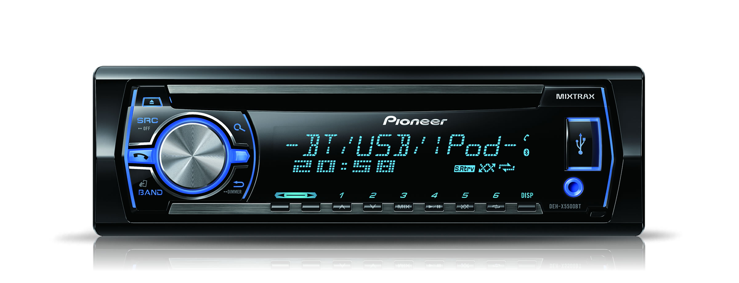 Autoradio Pioneer MixTrax et bluetooth