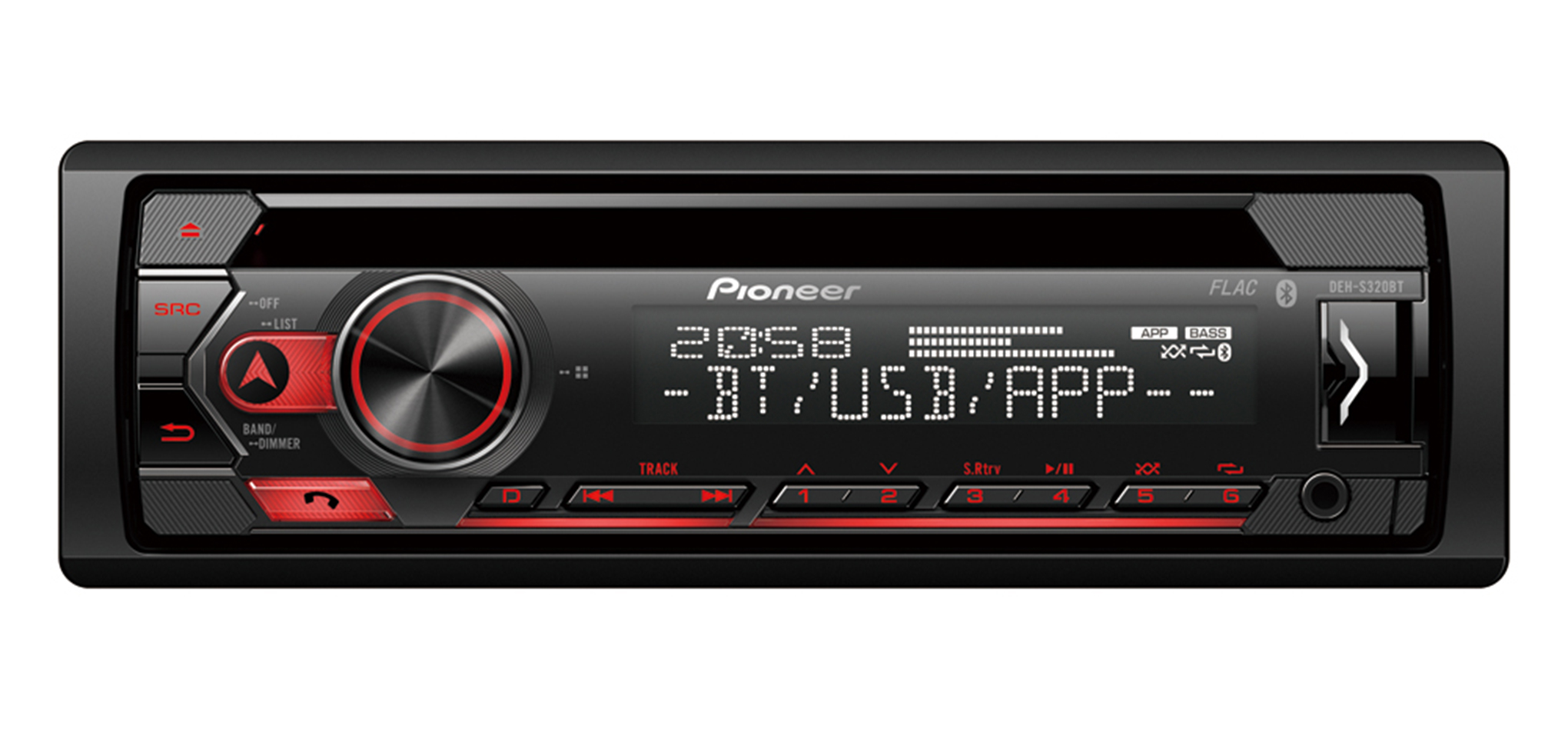 PIONEER Radio CD Coche con BLUETOOTH DEH-S320BT Usb/android