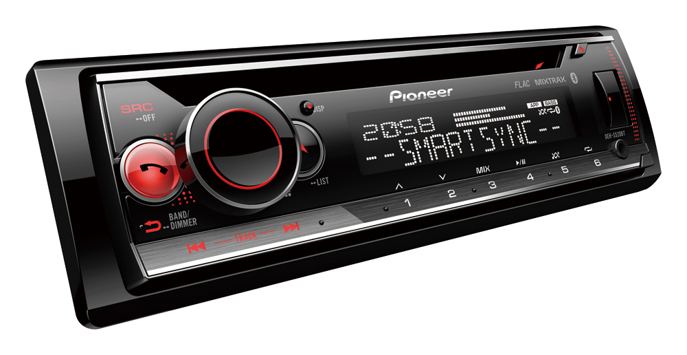 PIONEER DEH-S520BT Autoradio lecteur CD/USB/BLUETOOTH/FLAC - ets lowe