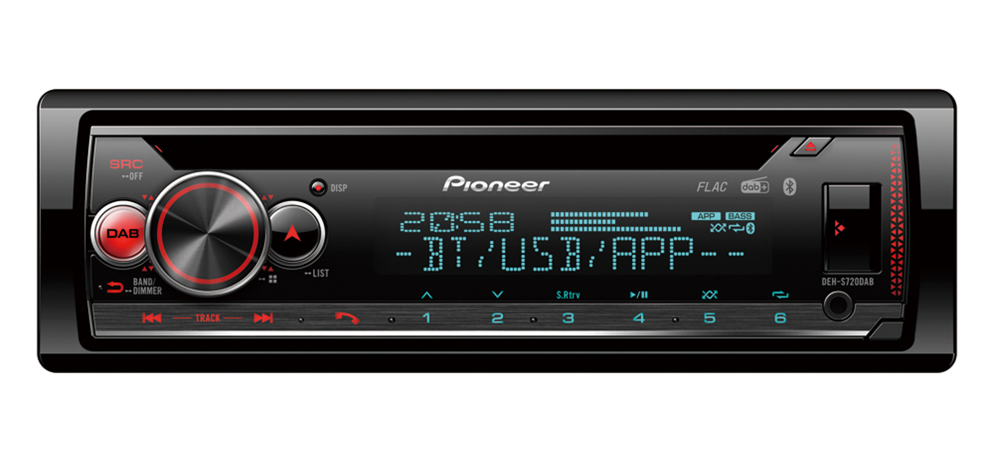 PIONEER Autoradio CD Bluetooth / DAB DEH-S720DAB (DEH-S720DAB)